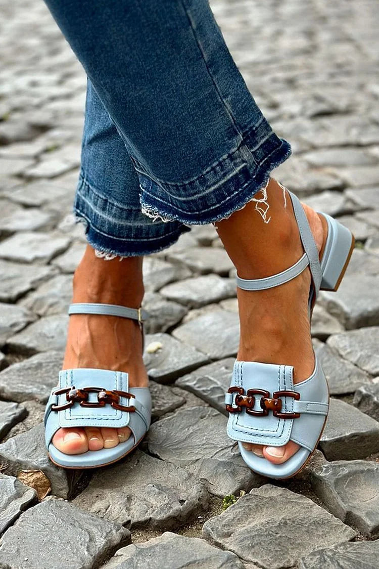 MARIELLA ELEGANT STRAPPY SANDALS