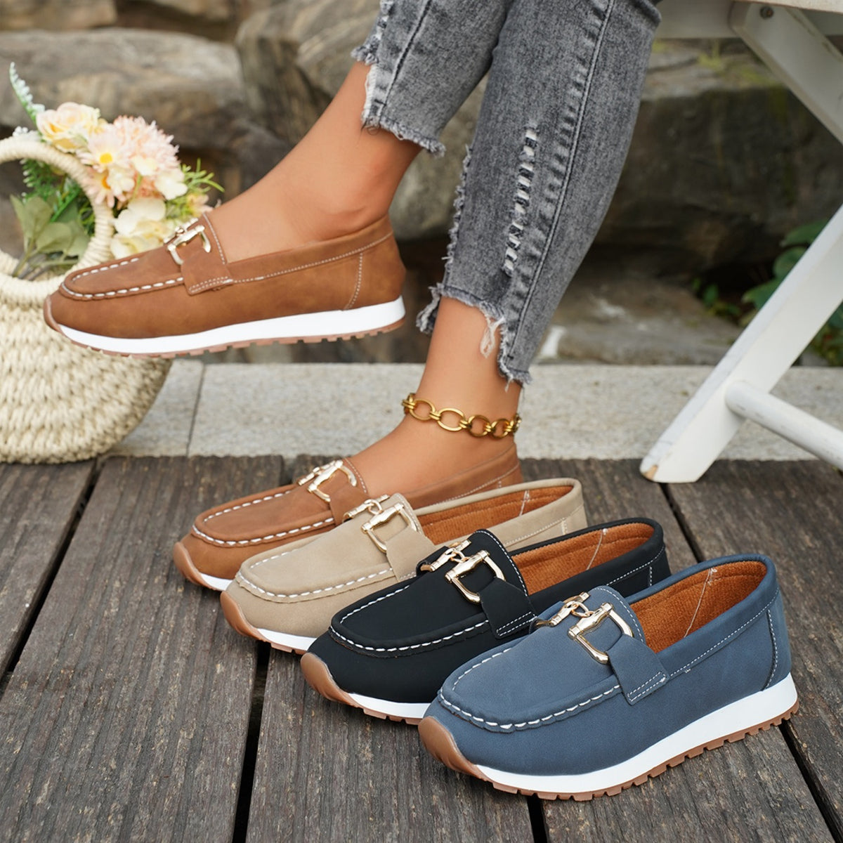 Clara Comfort Loafers for Sensitive Feet