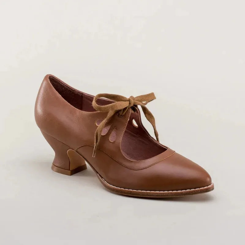 Valeria Lace Mary Jane Heels