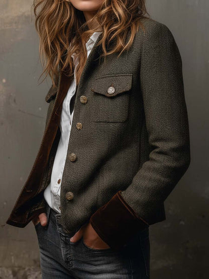 Heritage Herringbone Jacket