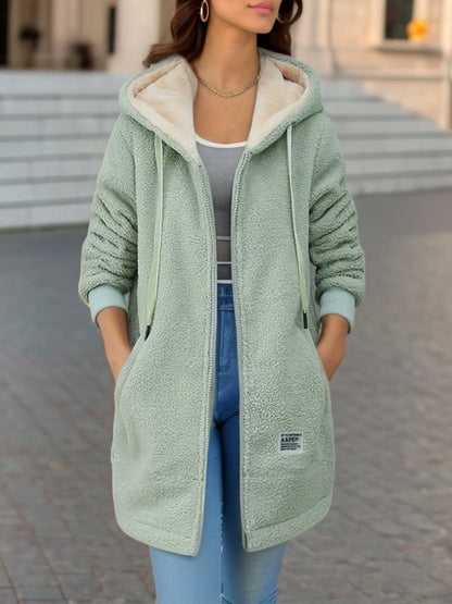 Women's Warm and Thick Faux Lambswool Winter Coat