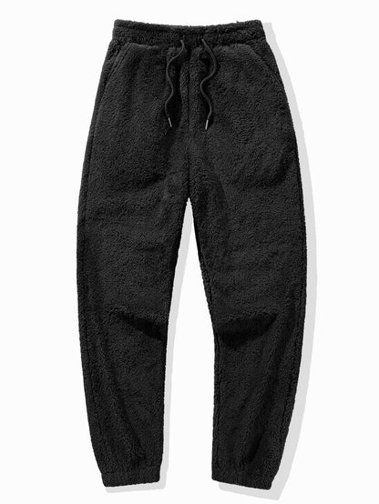 Basic Teddy Hoodie & Teddy Jogger Pants