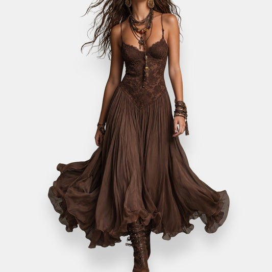SCARLETT BOHO LACE DRESS