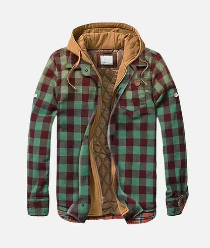 Checkered Patchwork Jacket