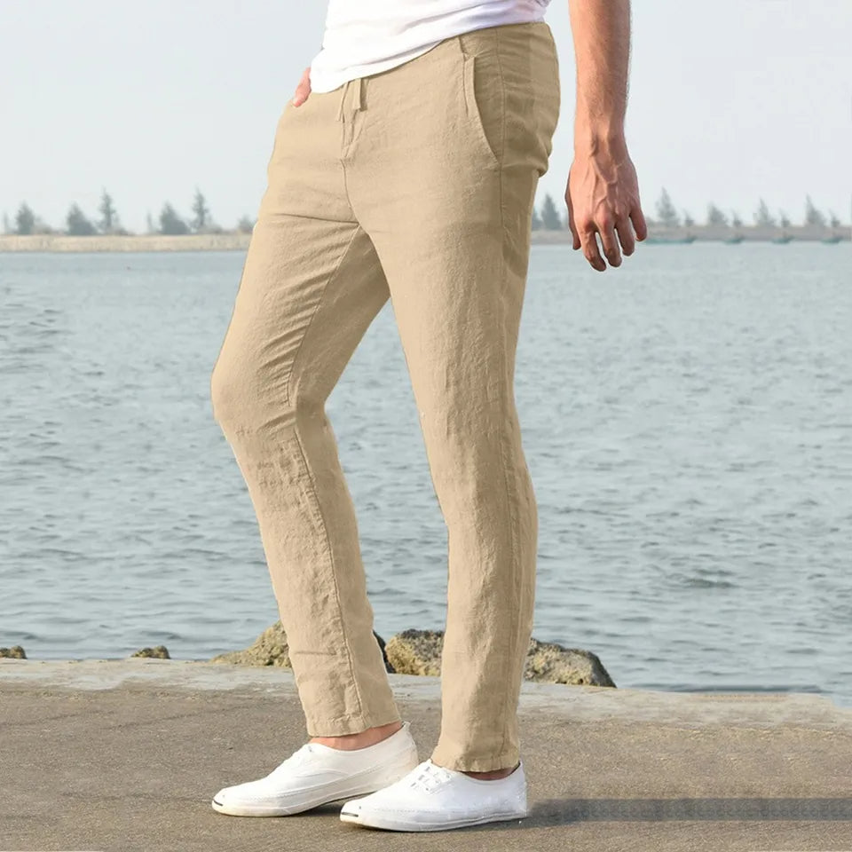 Cotton and Linen Trousers