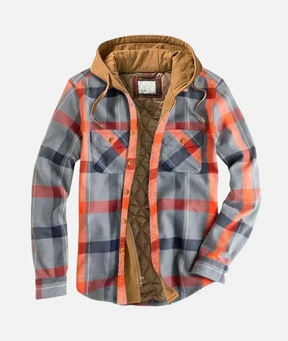 Checkered Patchwork Jacket