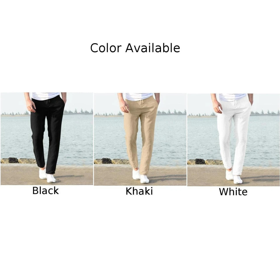 Cotton and Linen Trousers