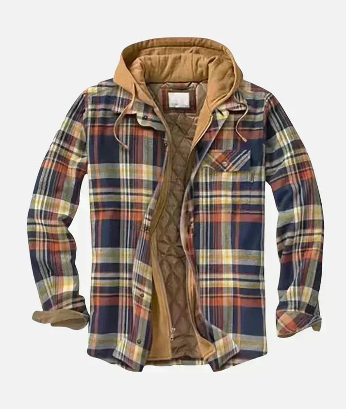 Checkered Patchwork Jacket