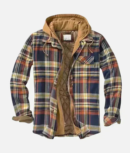 Checkered Patchwork Jacket