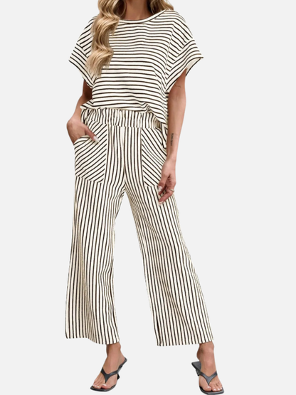 BROOKE COASTAL STRIPE SET