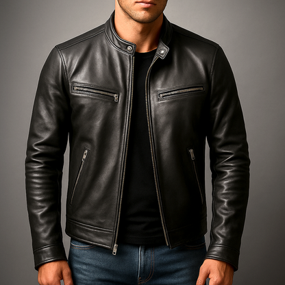 HAWTHORNE VINTAGE LEATHER JACKET