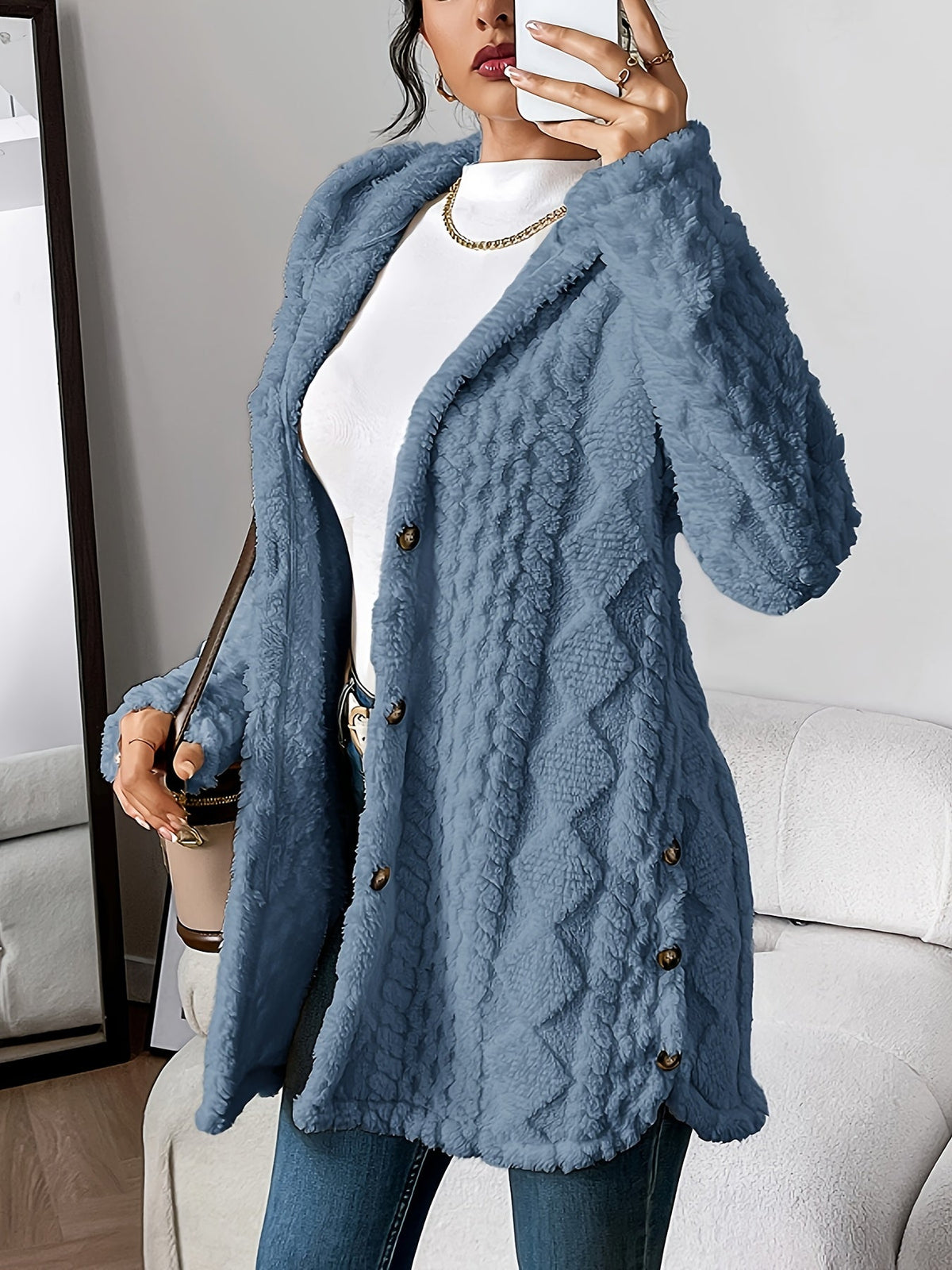Sorella Cozy Fleece Cardigan
