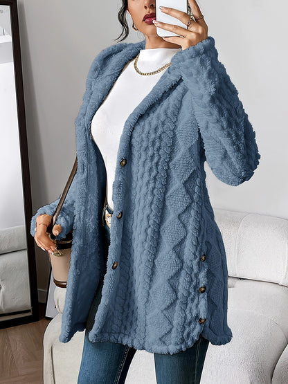 PLUSH Hooded Cardigan