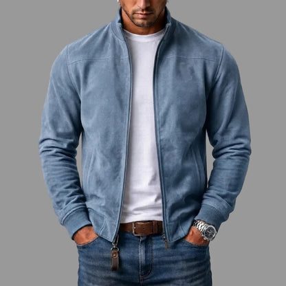 Mason Suede Bomber Jacket