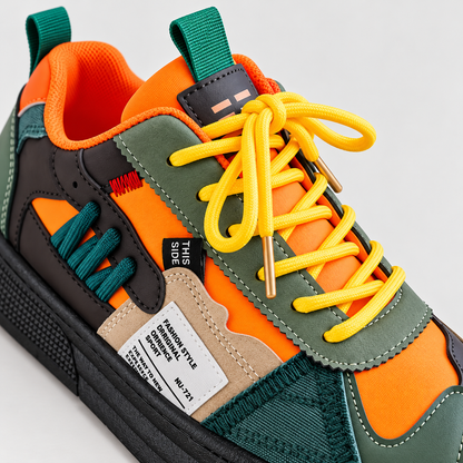 Hudson Patchwork Sneakers