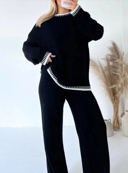 Knitted Two-piece Set