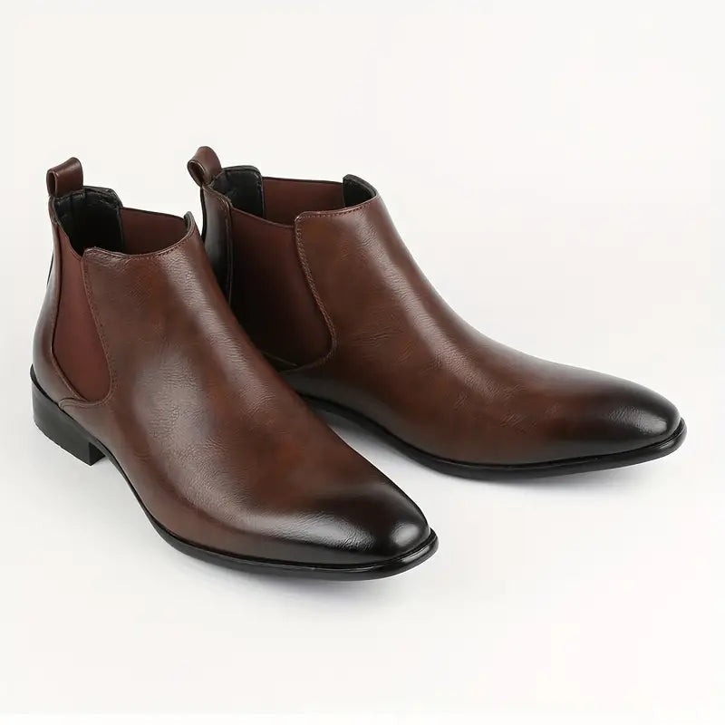 Marston Leather Chelsea Boots