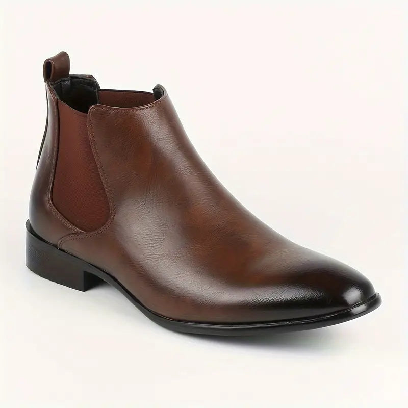 Marston Leather Chelsea Boots