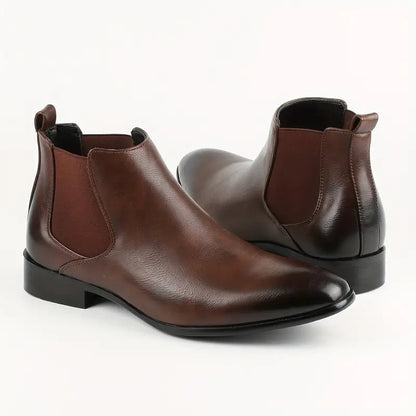 Marston Leather Chelsea Boots