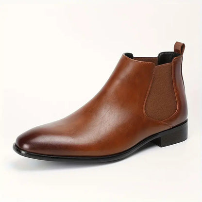 Marston Leather Chelsea Boots