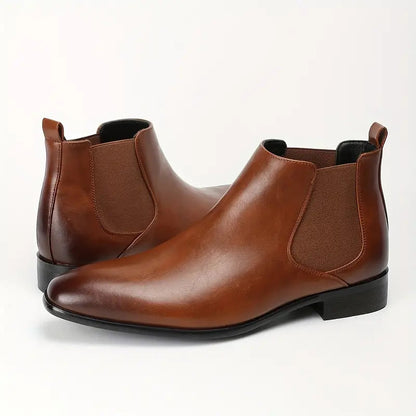 Marston Leather Chelsea Boots