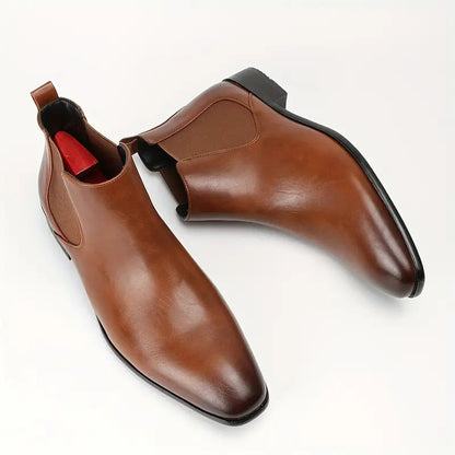 Marston Leather Chelsea Boots