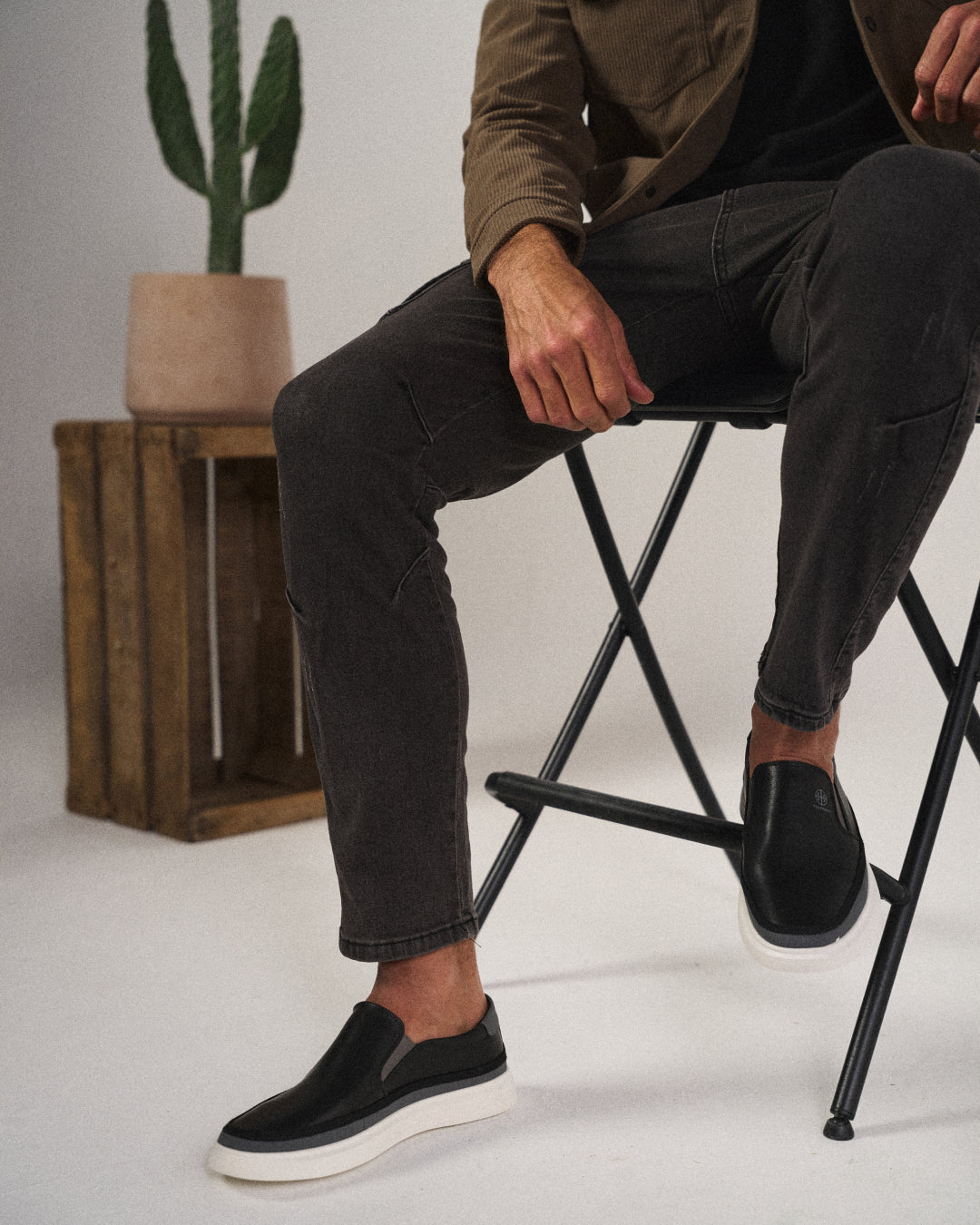 The Harper Leather Slip-On
