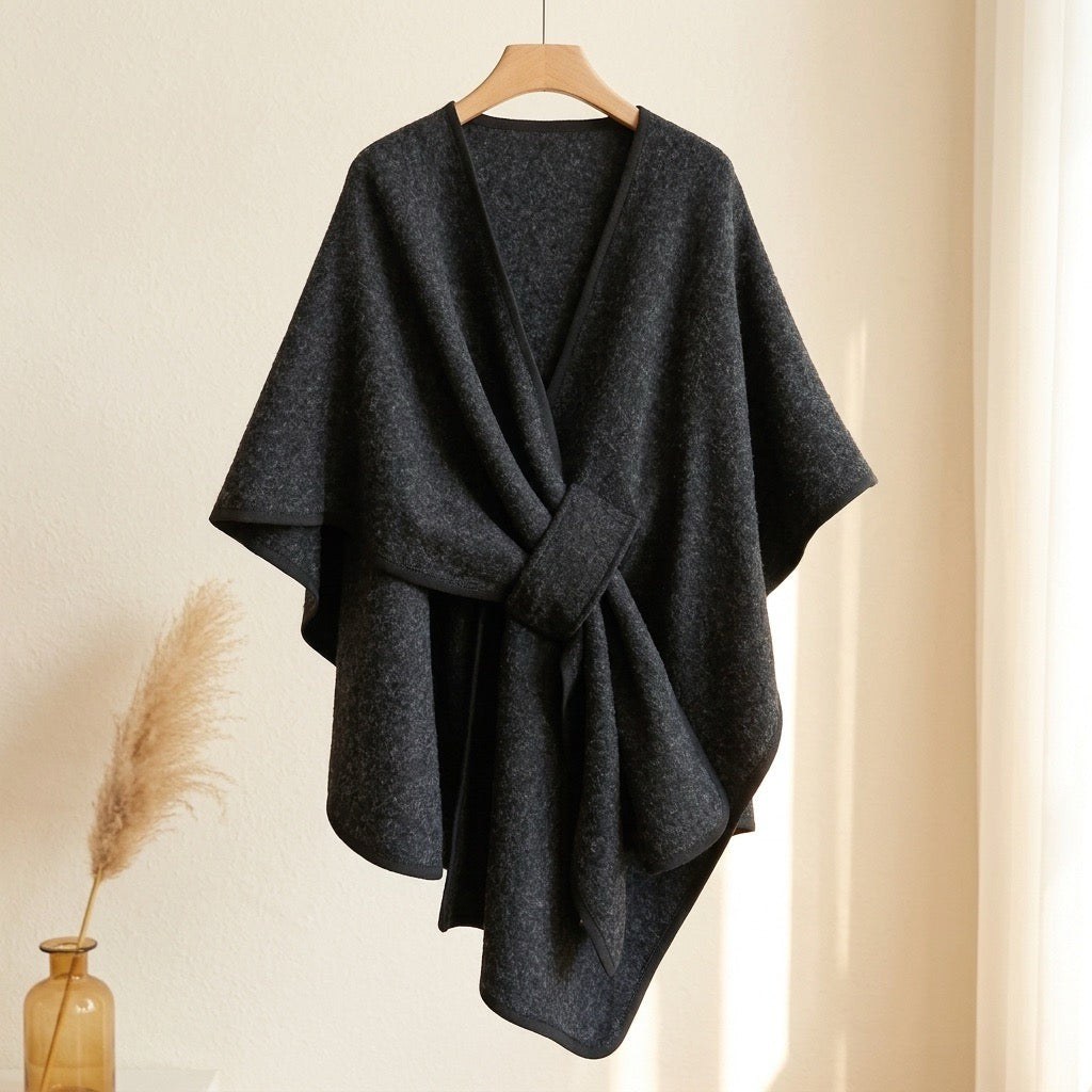 Avery Long Poncho Scarf