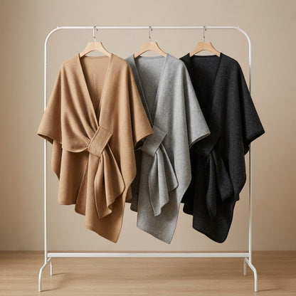 Avery Long Poncho Scarf