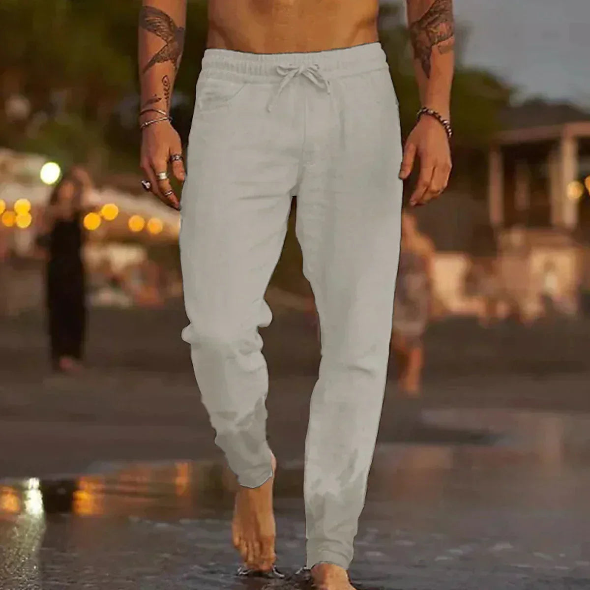 SOLVARE - LINEN COASTAL PANTS