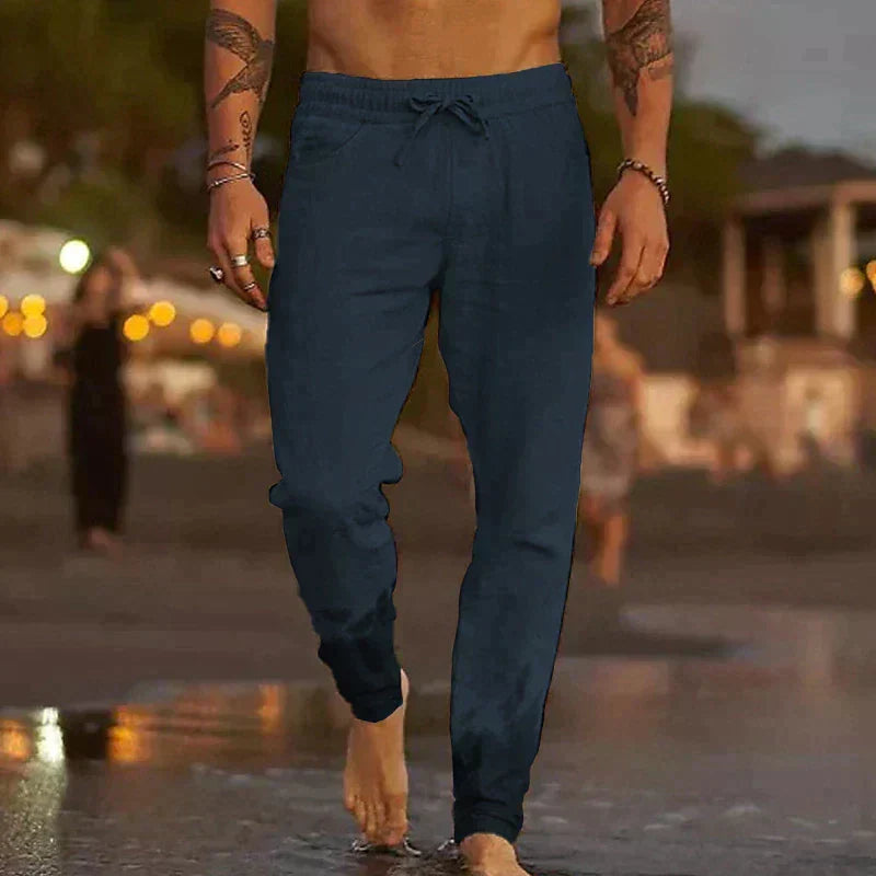 SOLVARE - LINEN COASTAL PANTS