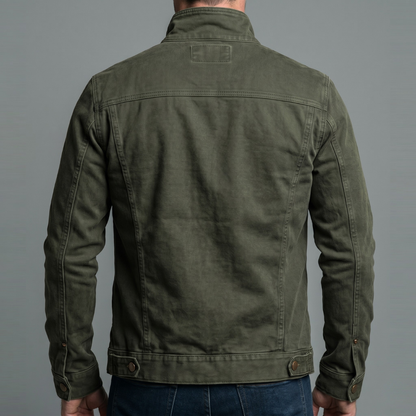 BRAXTON COTTON ZIP JACKET