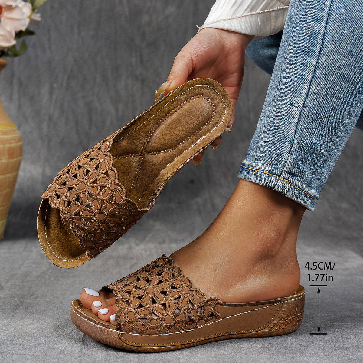 Breathable Women's Soft Slippers
