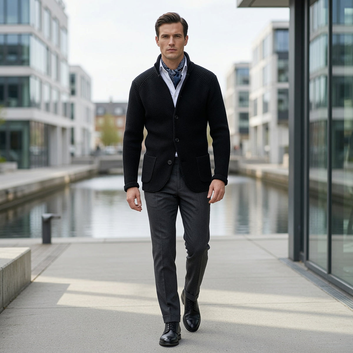 Classic Collar Cardigan