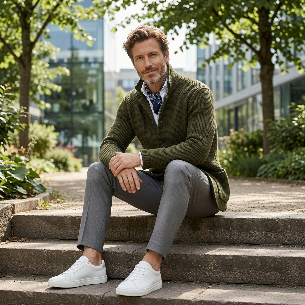 Classic Collar Cardigan