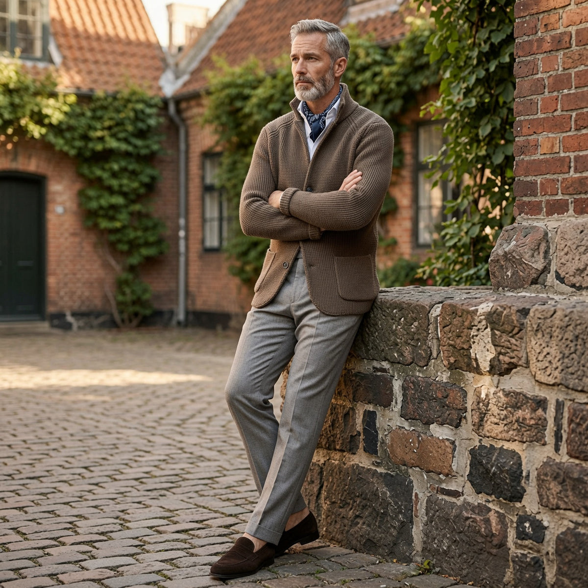 Classic Collar Cardigan