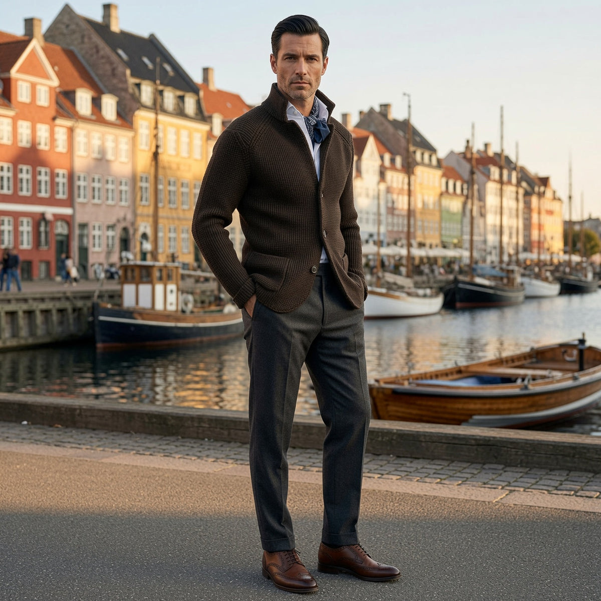Classic Collar Cardigan