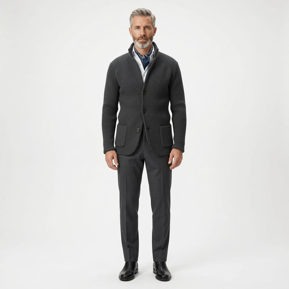 Classic Collar Cardigan