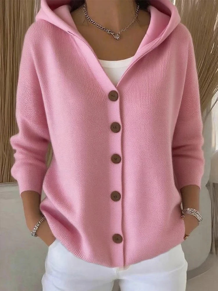 Sienna Hooded Knit Cardigan
