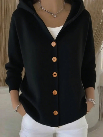 Sienna Hooded Knit Cardigan