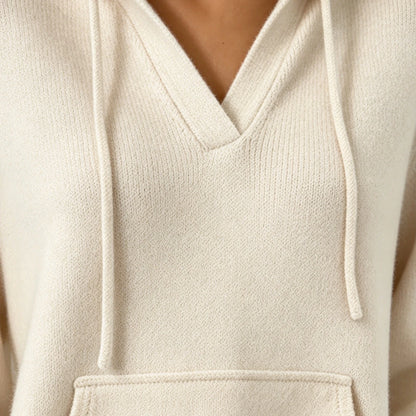 Aria Hooded Knit Sweater