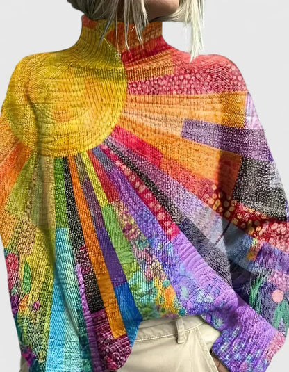 Clara Artful Roll-Neck Sweater