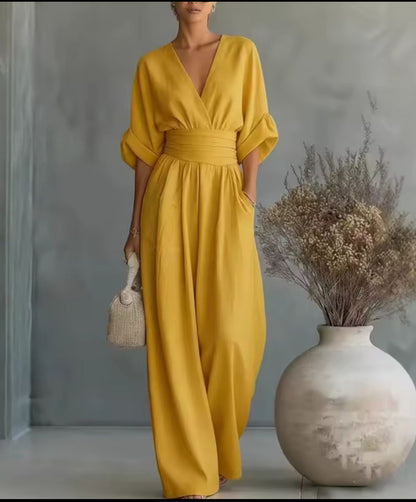 Risel | Elegant wide-leg jumpsuit