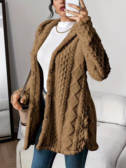 PLUSH Hooded Cardigan