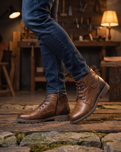 Everett Leather Boot