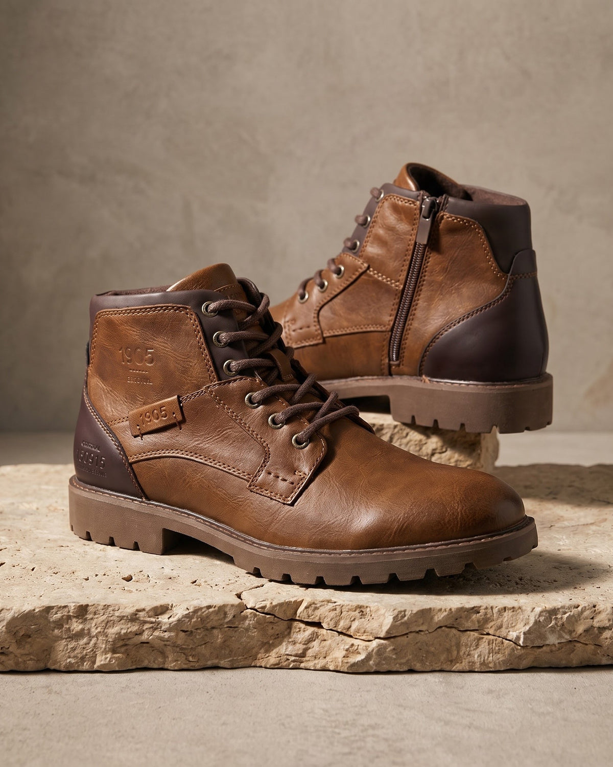 Everett Leather Boot