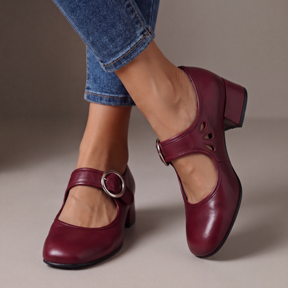 Celeste Leather Heels