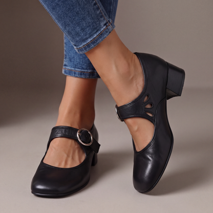 Celeste Leather Heels