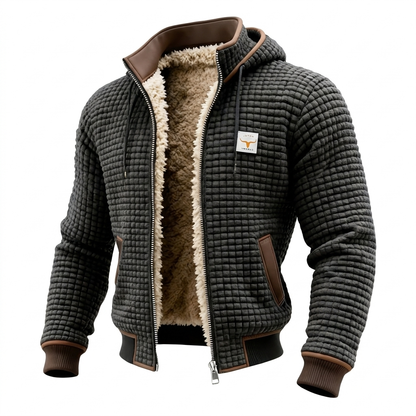 Laluna Retro Jacket with Hood and Zipper