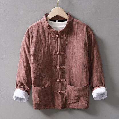 Men’s Premium Thick Winter Linen Coat